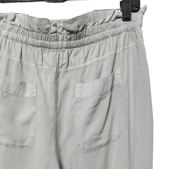 NWOT CLOTH & STONE Smocked Tie Waist Tencel Jogger Pants L - Picture 7 of 9